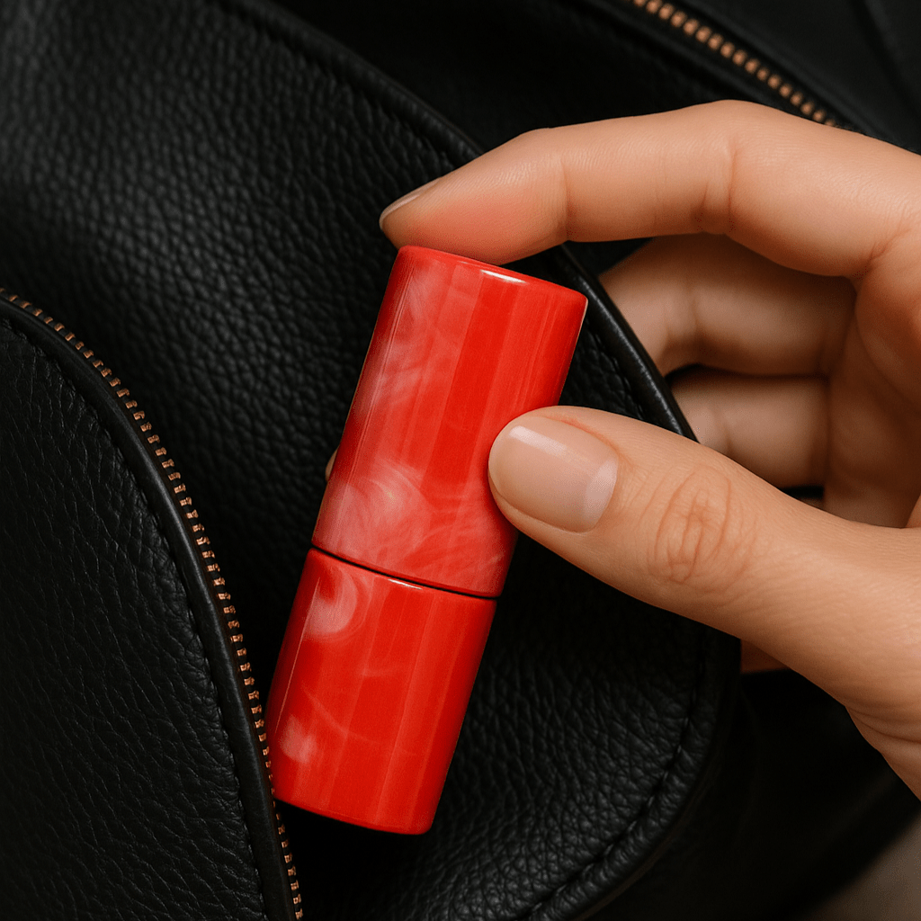 Rouge à lèvres rechargeable satiné
