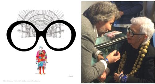 Iris in Paris dans Vogue