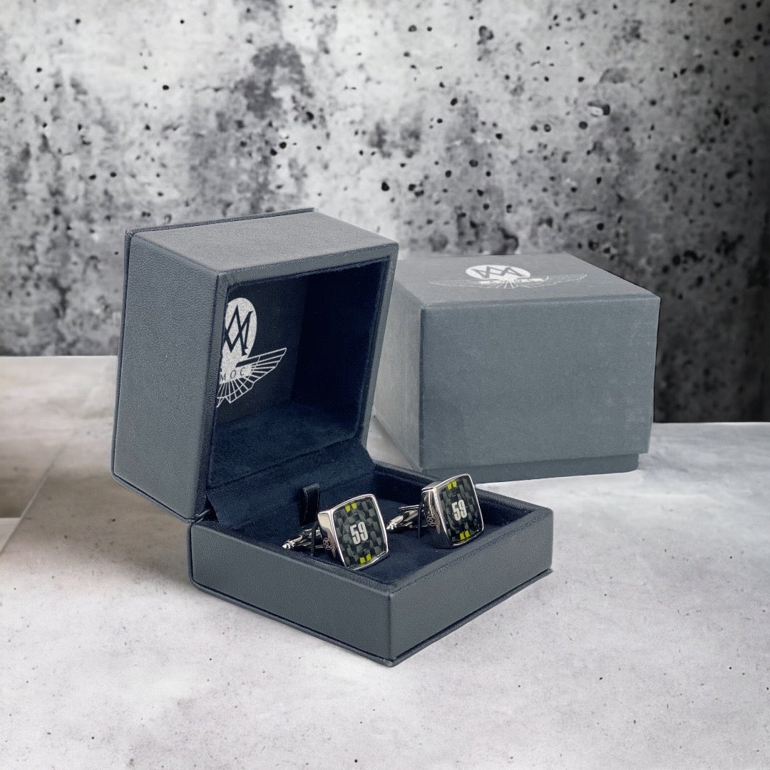 Carbon Cufflinks 59