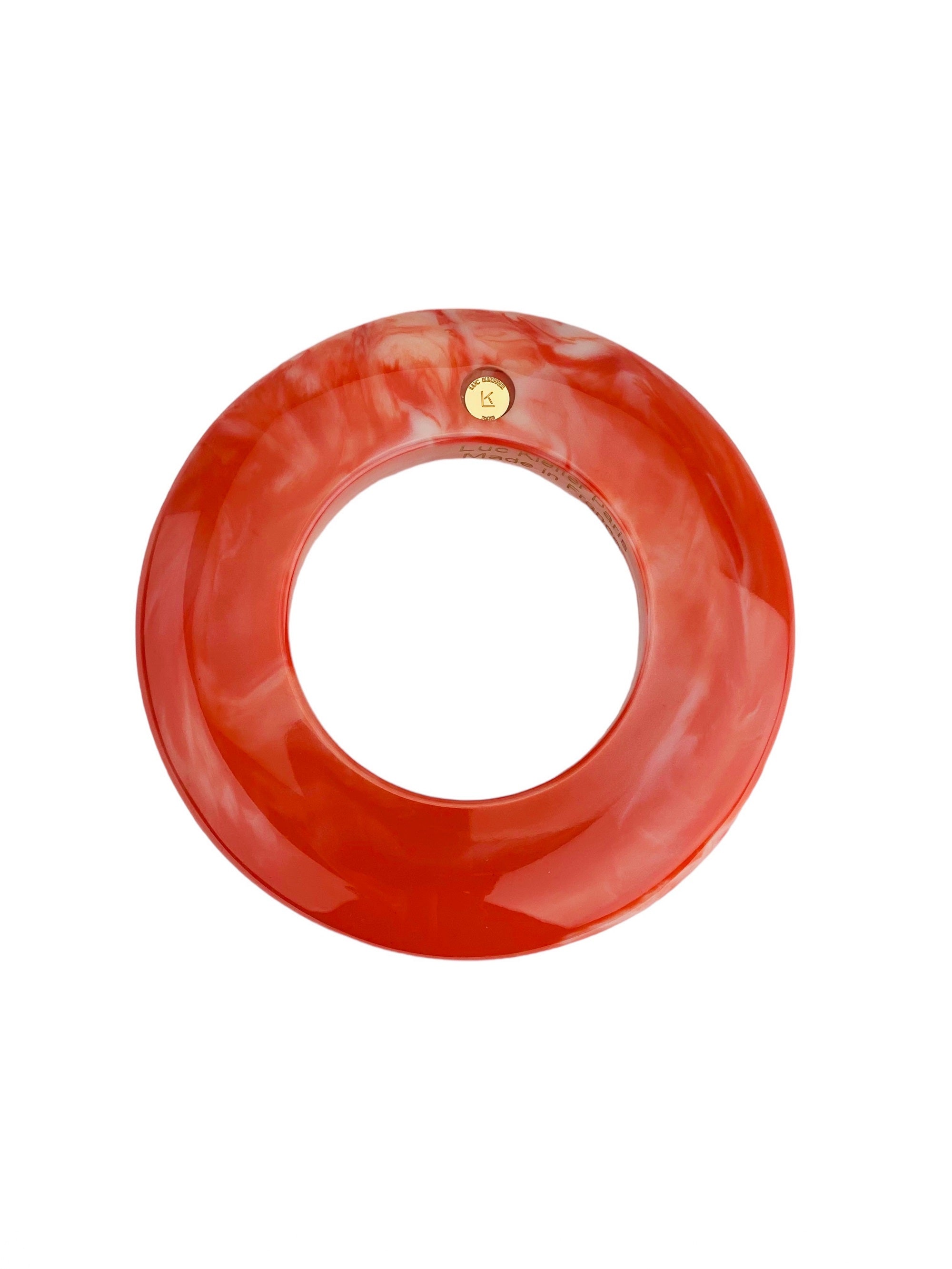 DISCUS - 19mm thick wide flat bracelet