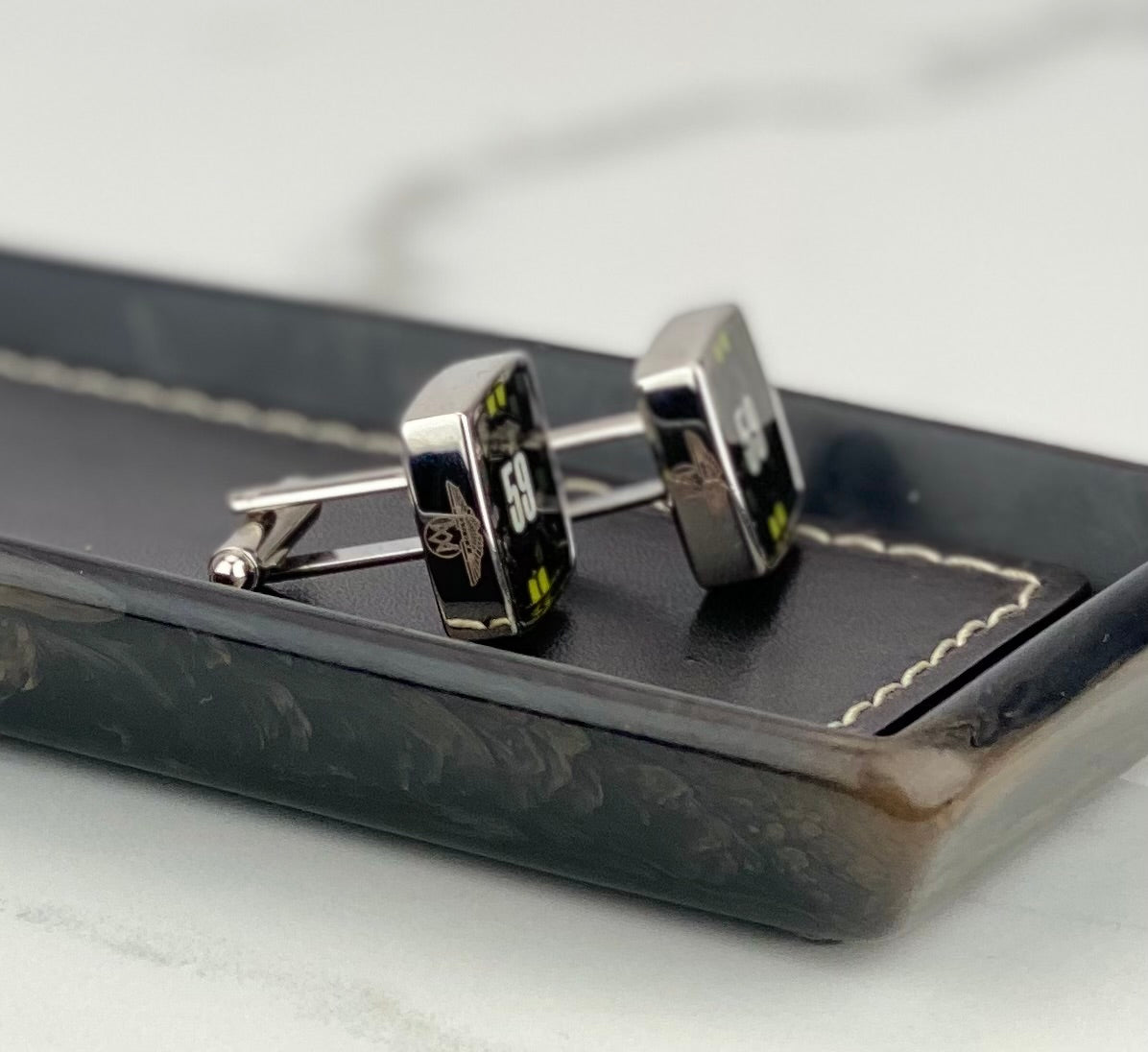 Carbon Cufflinks 59